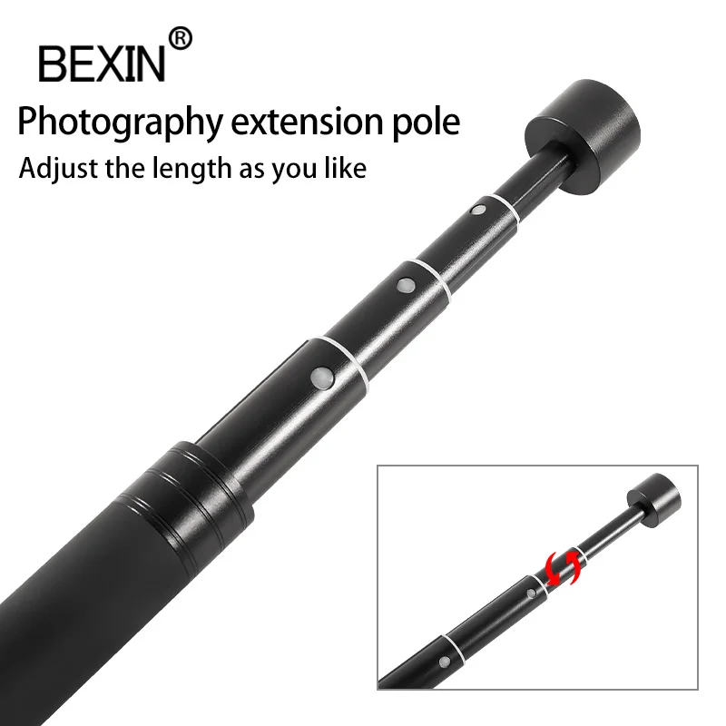 Фото Удлинитель штатива для селфи-палки для Dji Om 5 Osmo Mobile 5 4 3 Gimbal Camera FeiYu Zhiyun Smooth Moza Mini isteady Accessories №5