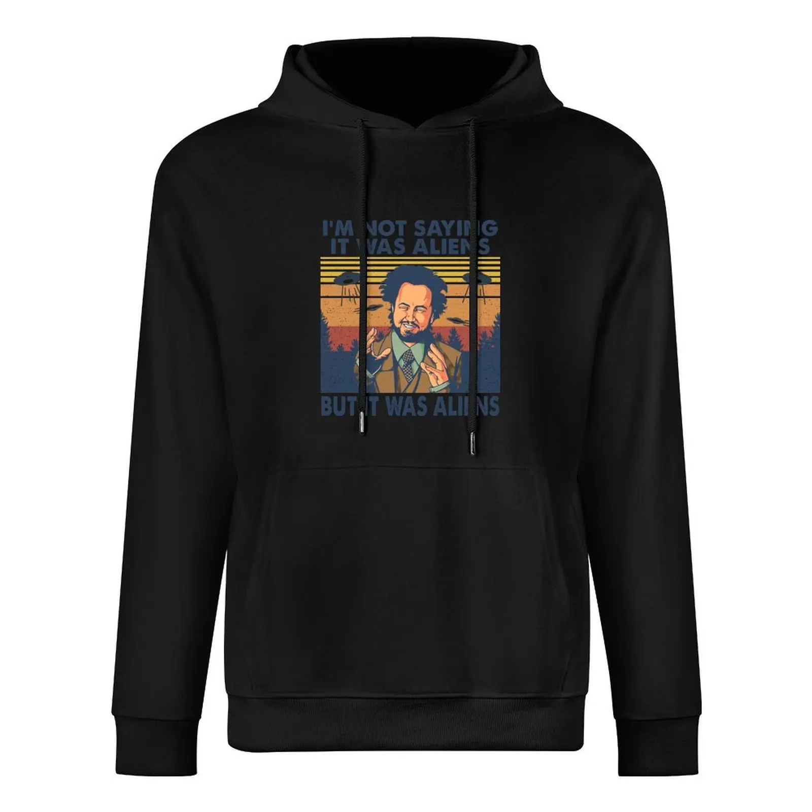 Giorgio Tsoukalos Aliens It Was пуловер с капюшоном мужская толстовка аниме одежда осенние