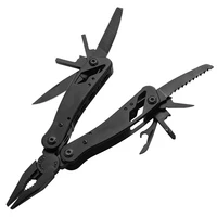 2022 stainless steel multi function pliers outdoor mini folding pliers telescopic combination knife pliers field emergency tool