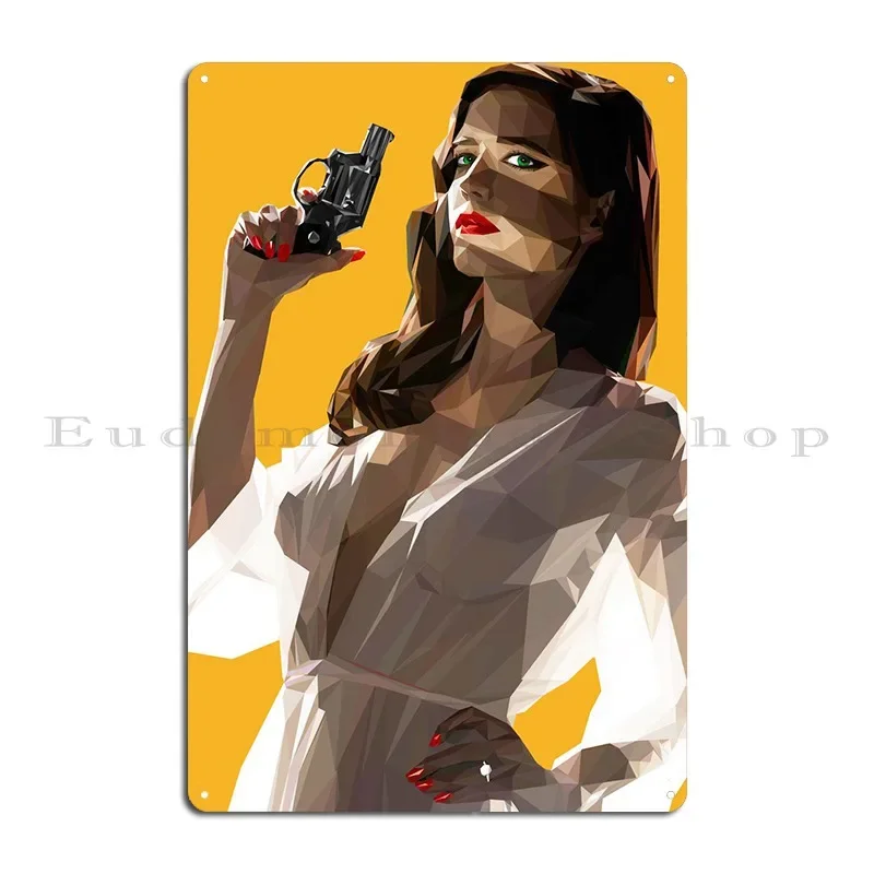 Фото Ava Lord Sin City металлическая вывеска живопись клизма кухонный персонаж настенная жестяная вывеска плакат №2