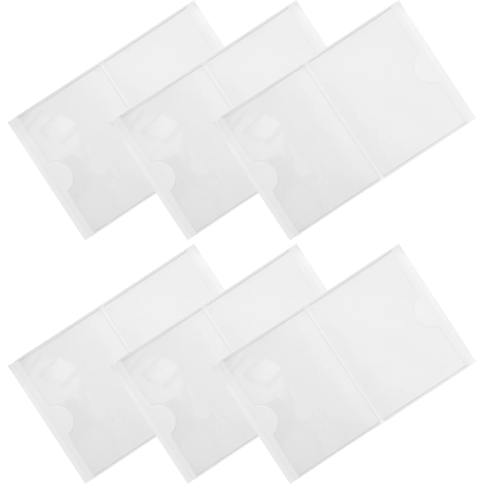 

Card Holder Warehouse Supplies Material Transparent Cards Pouches Holders Organizing Tag