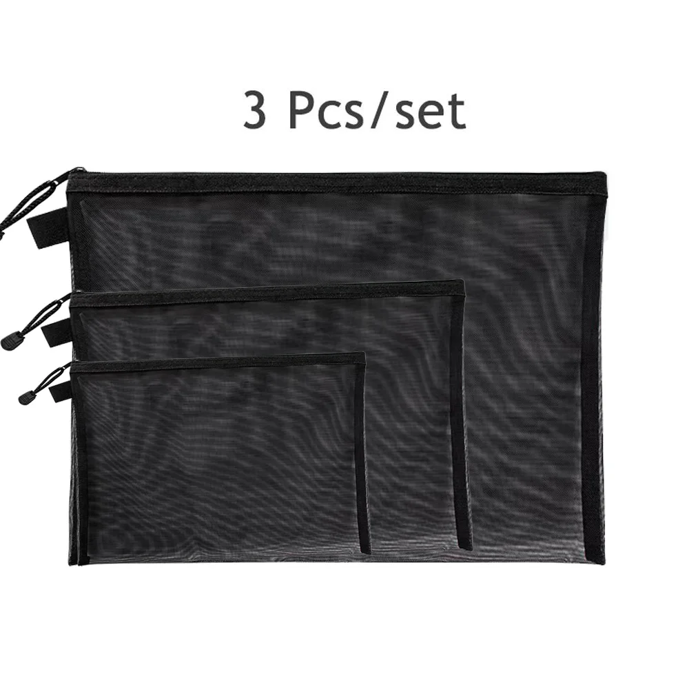 

Набор из 3 папок для файлов A4 A5 A6, нейлон