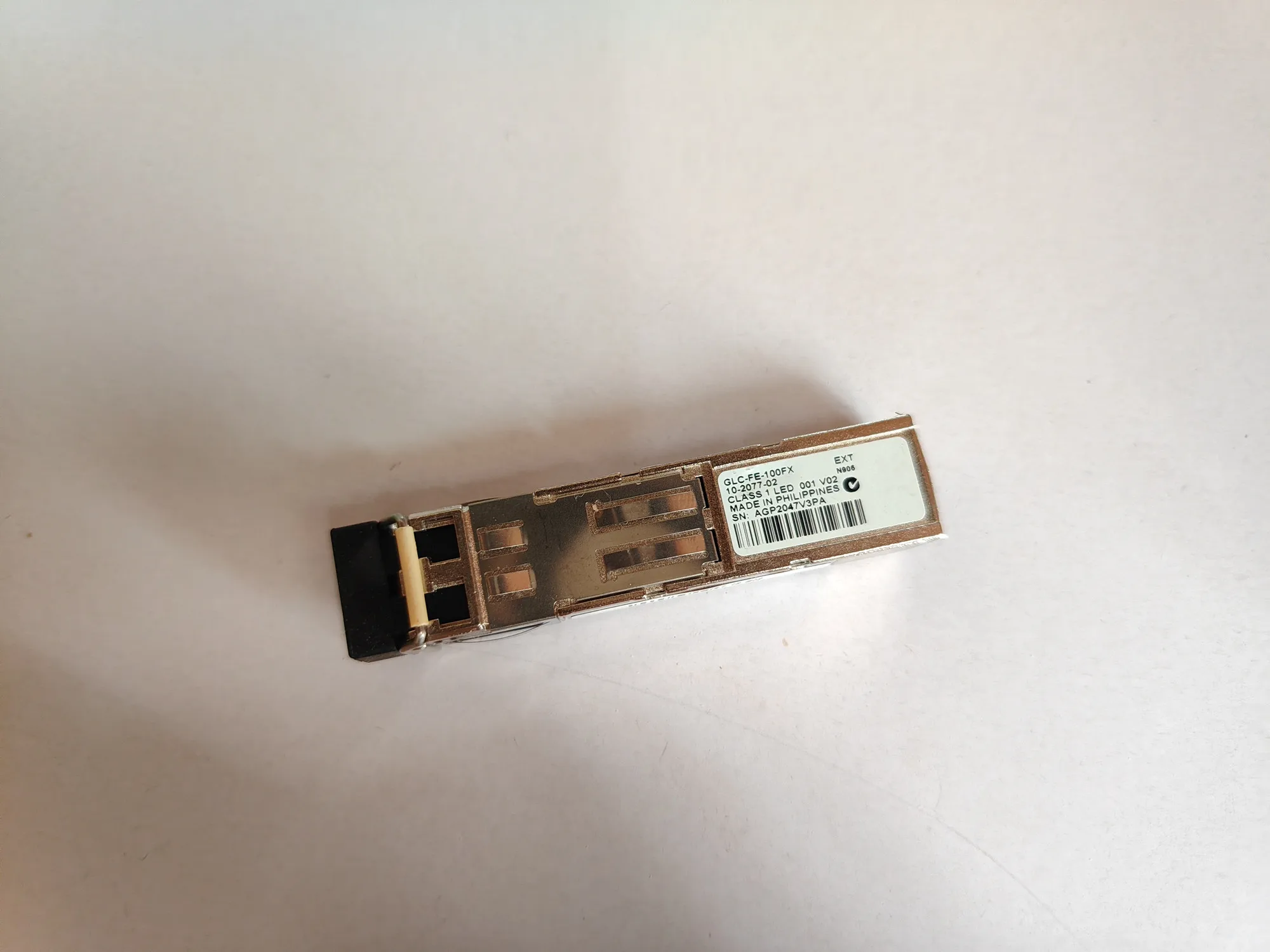 Фото Коммутатор SFP, трансивер 100 Мбит/с GLC-FE-100FX 10-2077-01 HFBR 57E0APZ-CS, оптоволоконный модуль 100 МБ №1