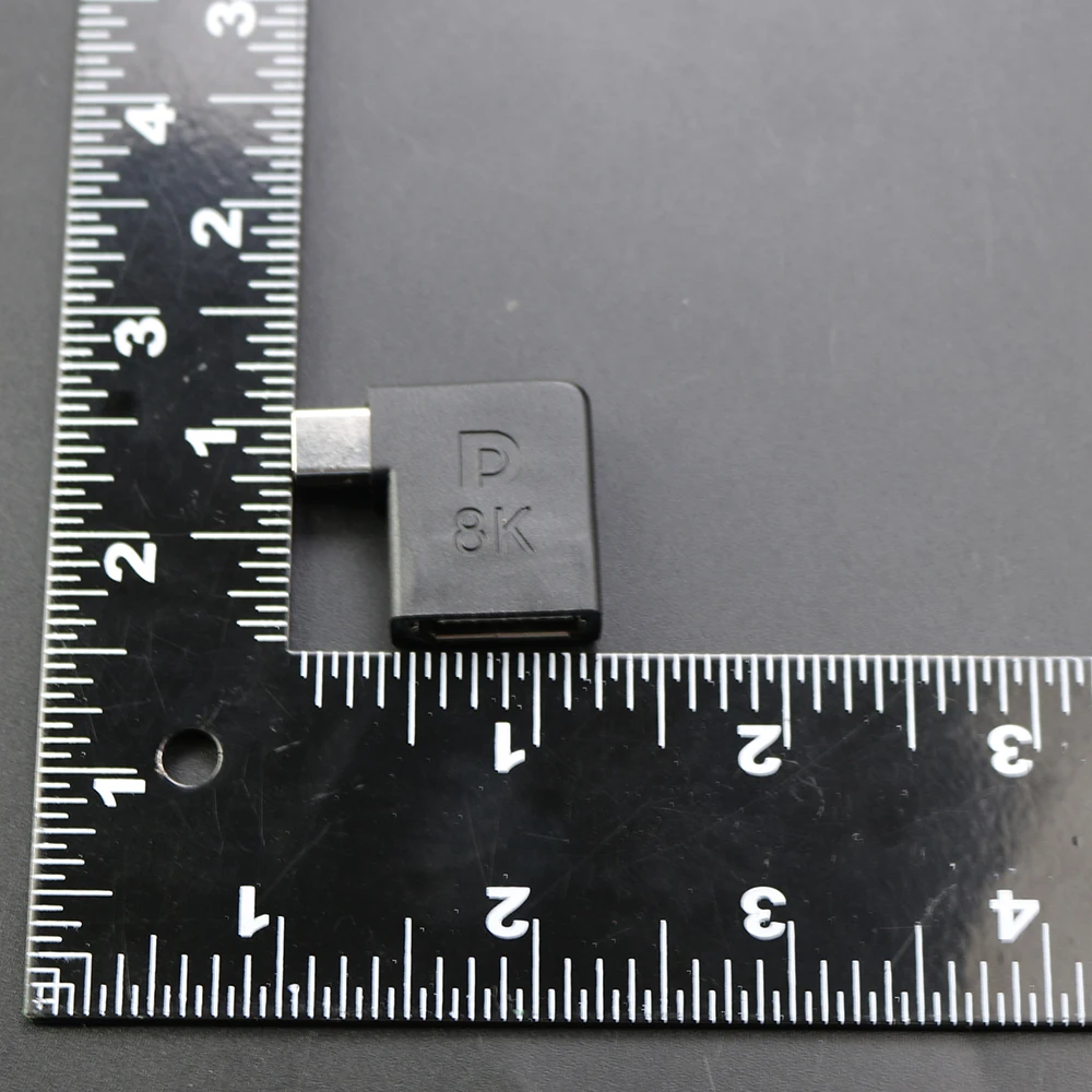 1 шт. переходник DP Мама-папа на колено 4 в 8k/60 Гц под углом 90 градусов конвертер