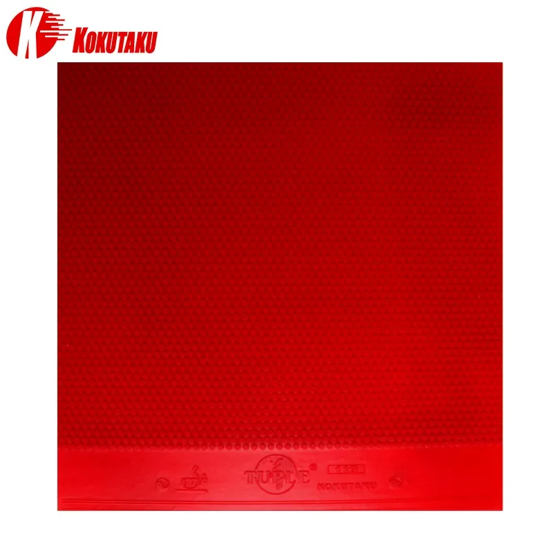 KOKUTAKU Короткая резина с прыщами и губкой 2 мм TUPLE 119 Нажимаемая Big Pips Out Rubber OX для