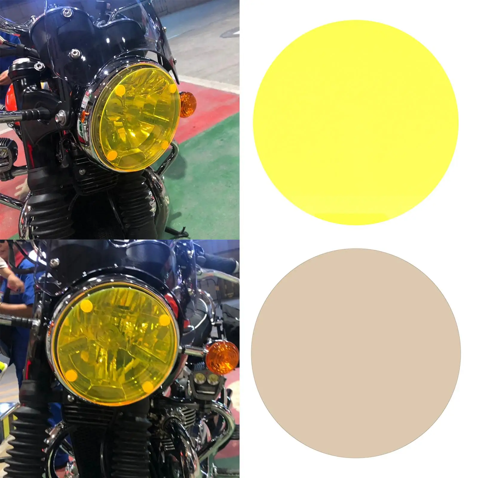 

Motorcycle Vintage Headlight Lens Filter for R 13-17 R850 R 95-97