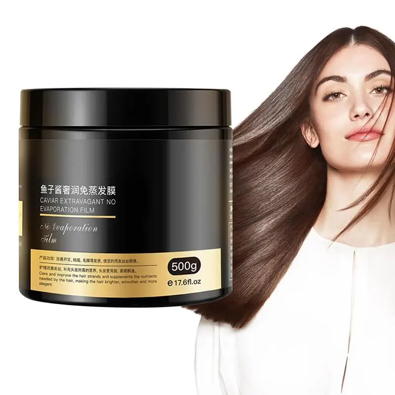 

Caviar Hair Masque Hair Moisturizer Conditioner 500g Damaged Hair Conditioner With Protein For Strong Silky Shiny Renewed Hair