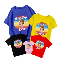 cute sofia princess with sunglasses disney family matching t shirt new kids short sleeve unisex adult casual funny baby romper
