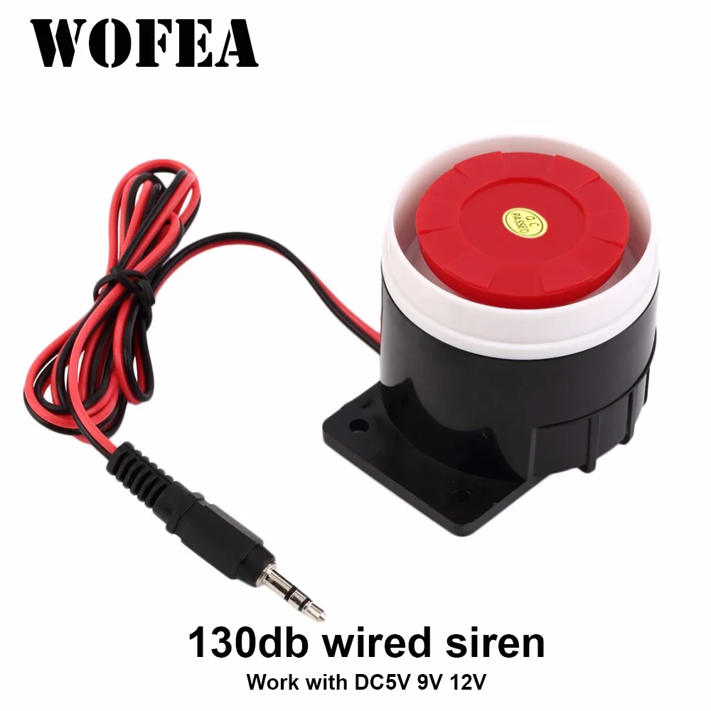 

WOFEA Сирена охранная S005 130 дБ