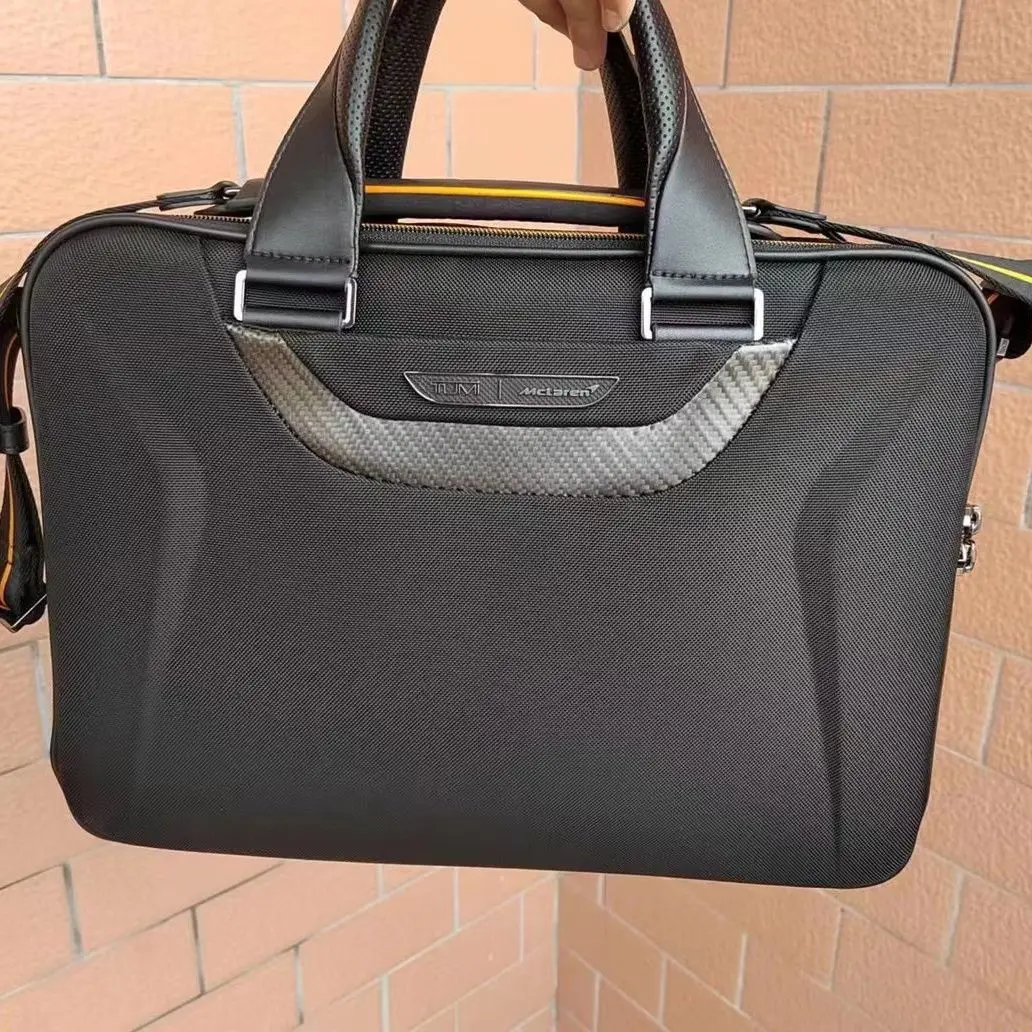 Tumi Men's Backpack Commute Leisure Work McLaren Joint-Name Series Briefcase Handbag Laptop Bag Messenger Bag
