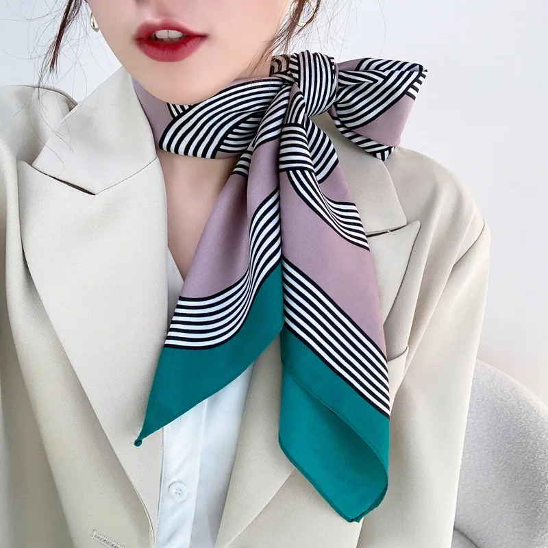 Рисунок 4 - Саржевый Шелковый квадратный шарф