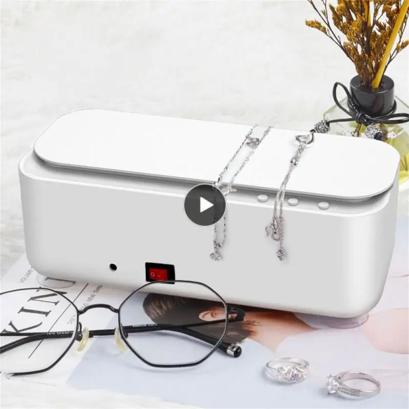 

Cleaning Device Small Washing Jewelry Glasses Wash Cleaner Cleaning Machine Home Accessories Tools Acoustic Vibration Cleaner