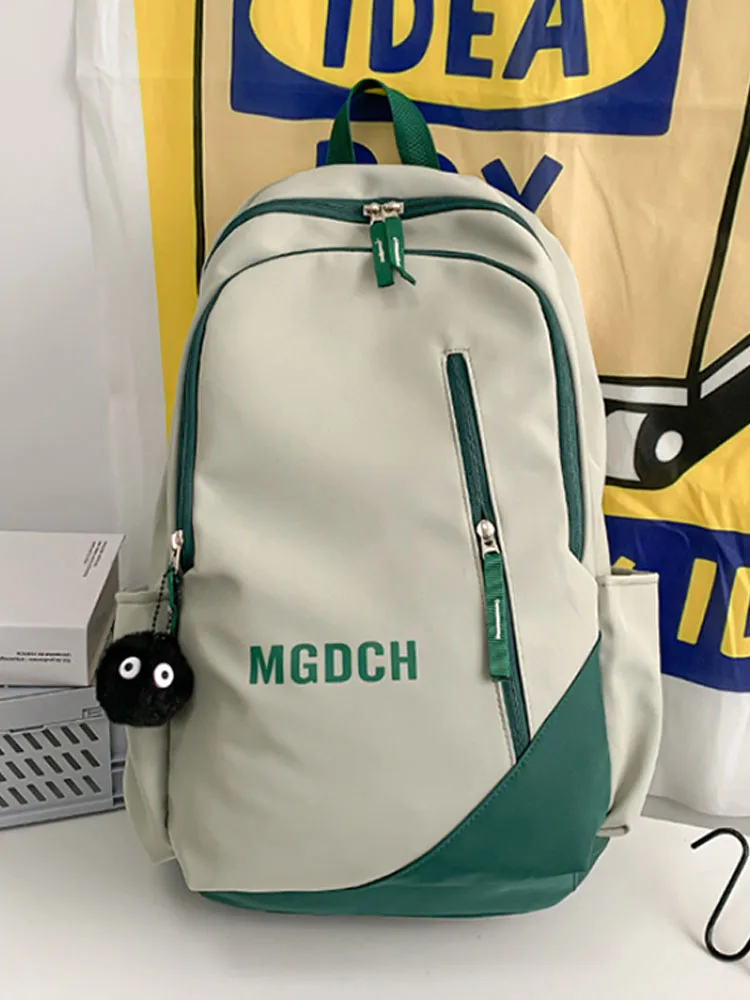 

Nylon Backpack Women Printing Student Bag Waterproof Girls Computer Kawaii Bookbag Korean Fashion Y2k Aesthetic Trendy Japanese