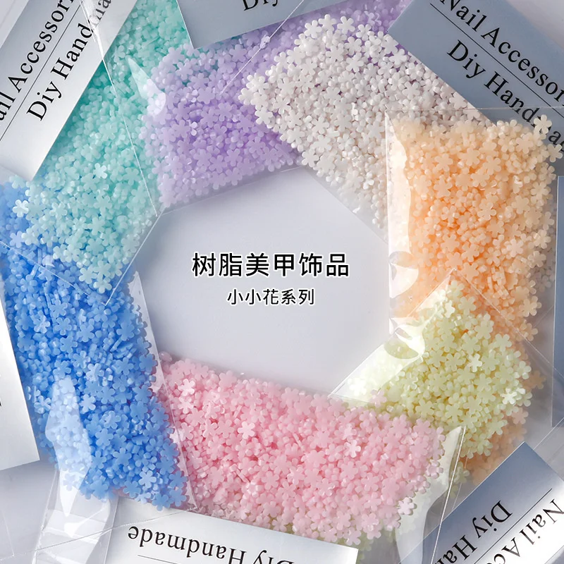 

200pcs Beauty Nail Decorations Rhinestones Color Changing Florets Charms For Nails Gold Silver Steel Beads Nail Art Accessories