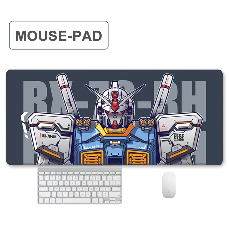 

Gundam Mouse Pad Gamer XL New Computer Home Mousepad XXL MousePads Anti Slip Carpet Soft Laptop Mouse Mat
