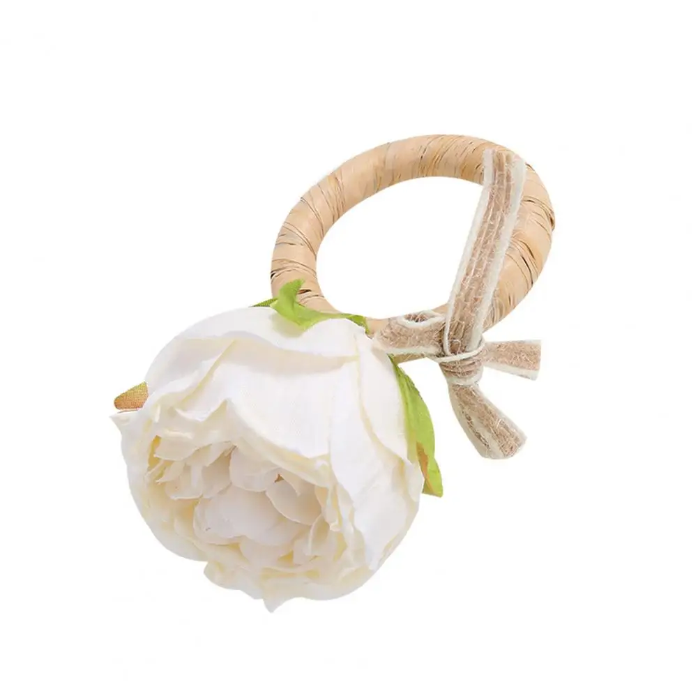 

6 шт., декоративные кольца для салфеток