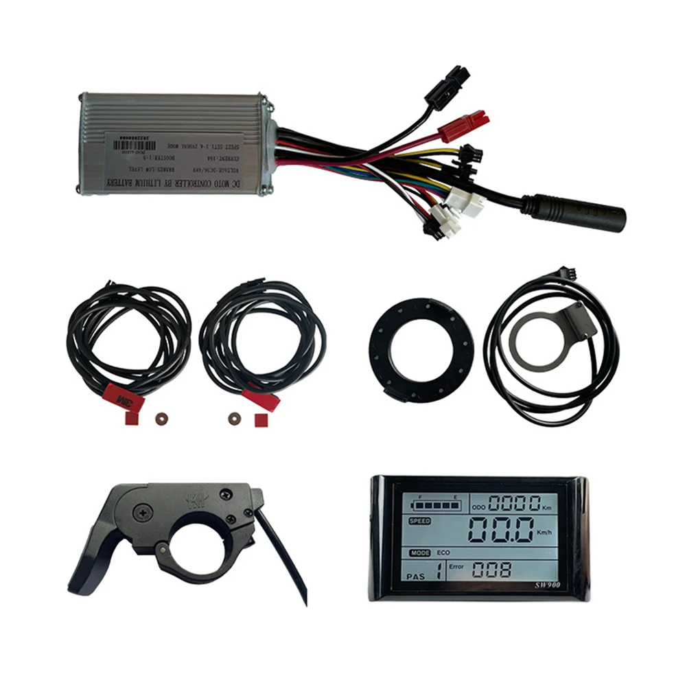 

Electric Bicycle Ebike 15A Controller Suite Used For 250w SW900 Instrument Booster Magnetic Point Quick-Release Accelerator