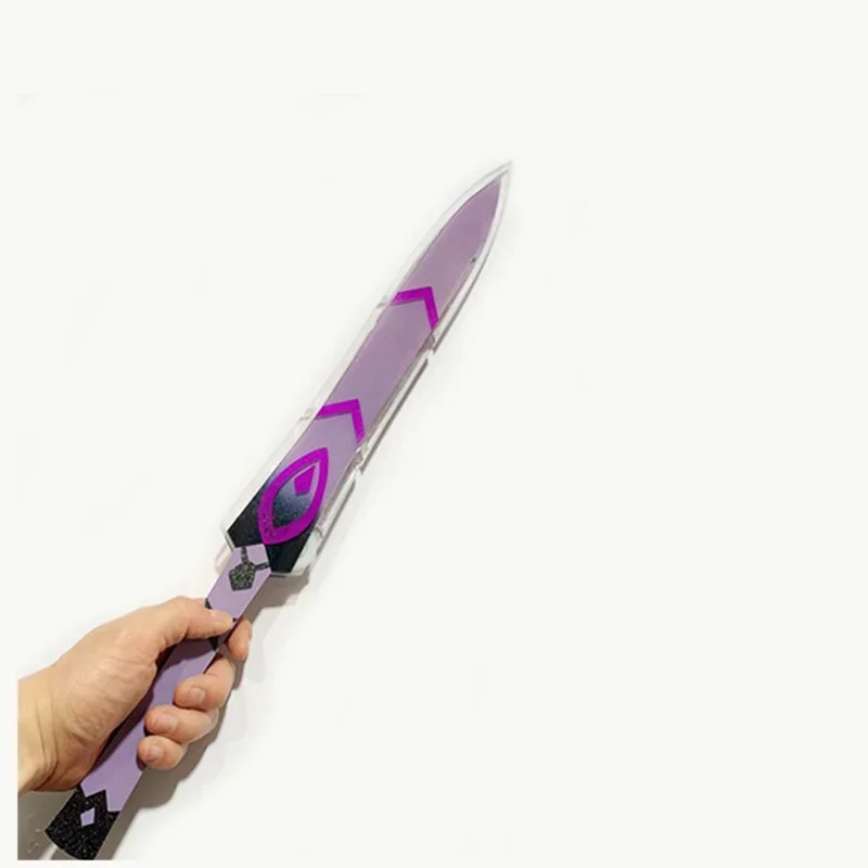 gorąca gra Genshin Impact Kuki Shinobu Cosplay świecąca broń bicz krótki miecz Halloween rekwizyty na przyjęcie bożonarodzeniowe pokaz