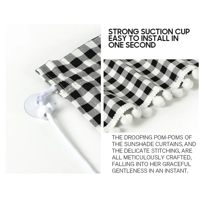 Занавеска на присоске для автомобиля солнцезащитный козырек окно мультяшный