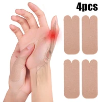 4pcs thumb breathable protector hand wrist tendon sheath patch fingers pain relief therapy tenosynovitis arthritis patch plaster