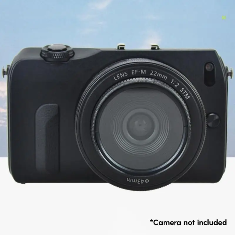 EW-43 Крышка объектива для EF-M 22 мм f/2 0STM металлическая сменная бленда камеры 43