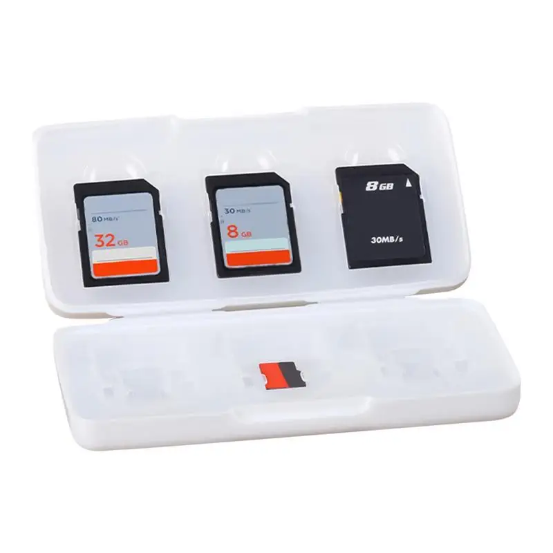 

Game Cartridge Storage Box 6 Slots Games Card Holder For Switch Game Cards Game Card Storage Box Switch Game Cassette Holder