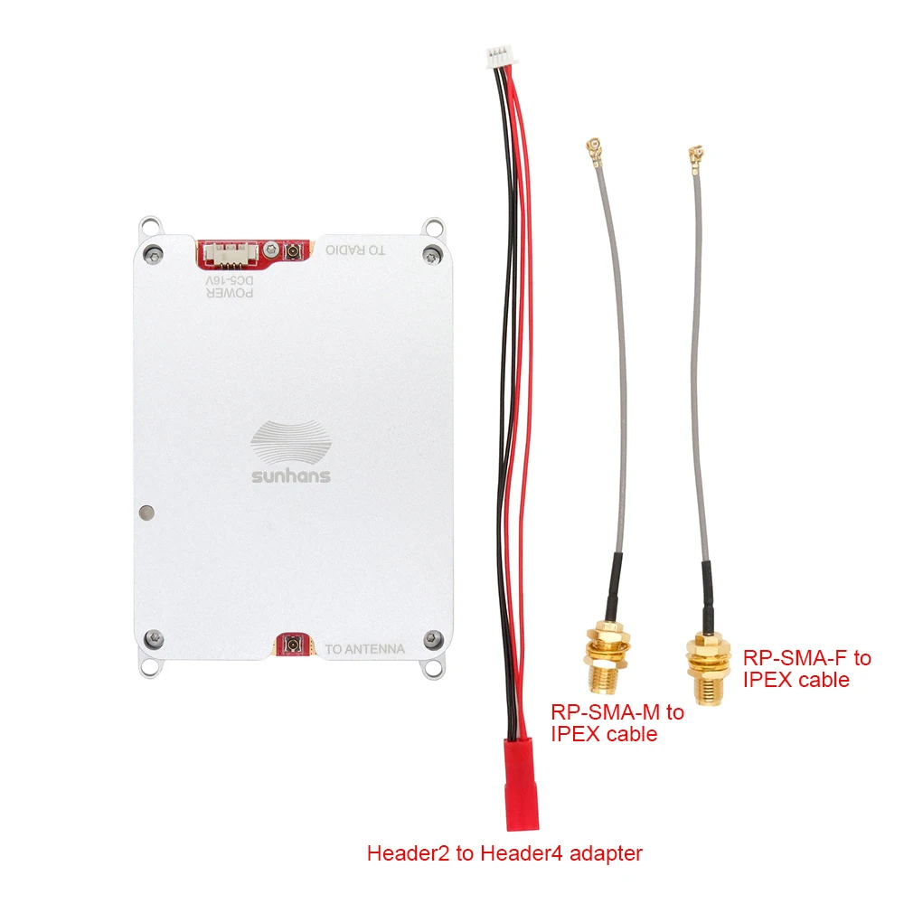 

Drones UAV Remote Controller WiFi Range Extender Dual Band 2.4G 5G 4000mW