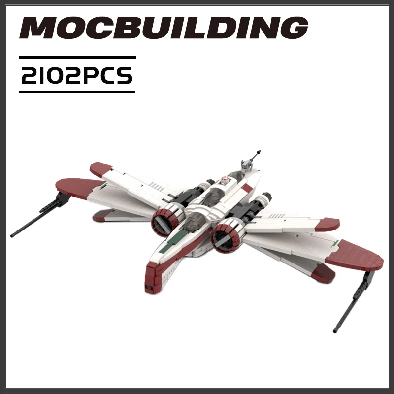 

New Star Plan Creator expert MOC Blocks UCS ARC-170 Starfighter Model Space fighter Series Building Block Kit Toys