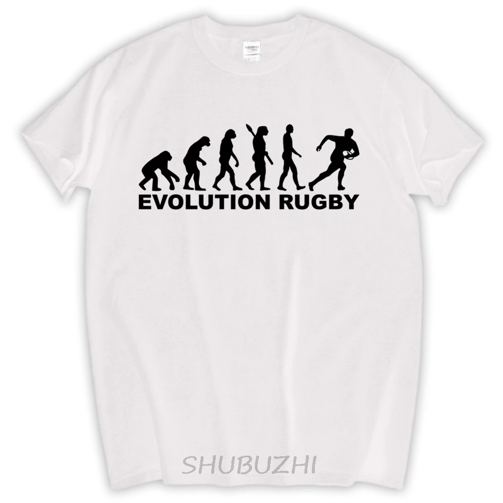 

Short Sleeve Crewneck Cotton Evolution Tees Shirt Men Boy Funny Family Tee Shirts