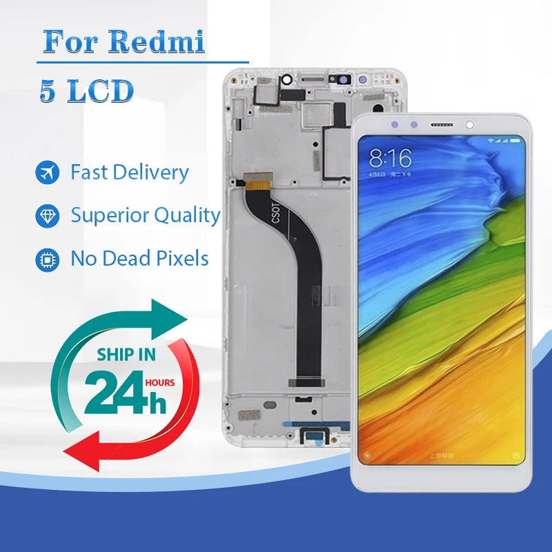 

5.7 Inch Display For Xiaomi Redmi 5 Lcd Touch Screen Digitizer Snapdragon 450 MDG1 Assembly Free Ship With Tools Brand New