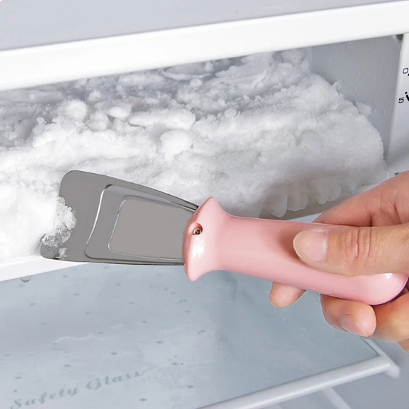

Refrigerator Deicer Shovel Kitchen Defrosting Shovel Stainless Steel Freezer Ice Scraper Deicing Tool Useful Fridge Accessories