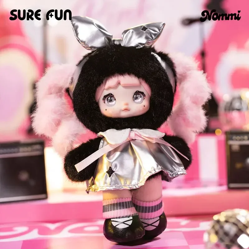 Фото SURE FUN Nommi - Серия Pink Energy: Плюшевая игрушка-сюрприз в закрытой упаковке, коллекционная кукла, милые аниме-фигурки, подарок №5
