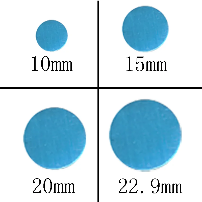 

200-1000pcs 10mm 15mm 20mm 22.9mm Metal Plate Disk Iron Sheet for Magnet Mobile Phone Holder