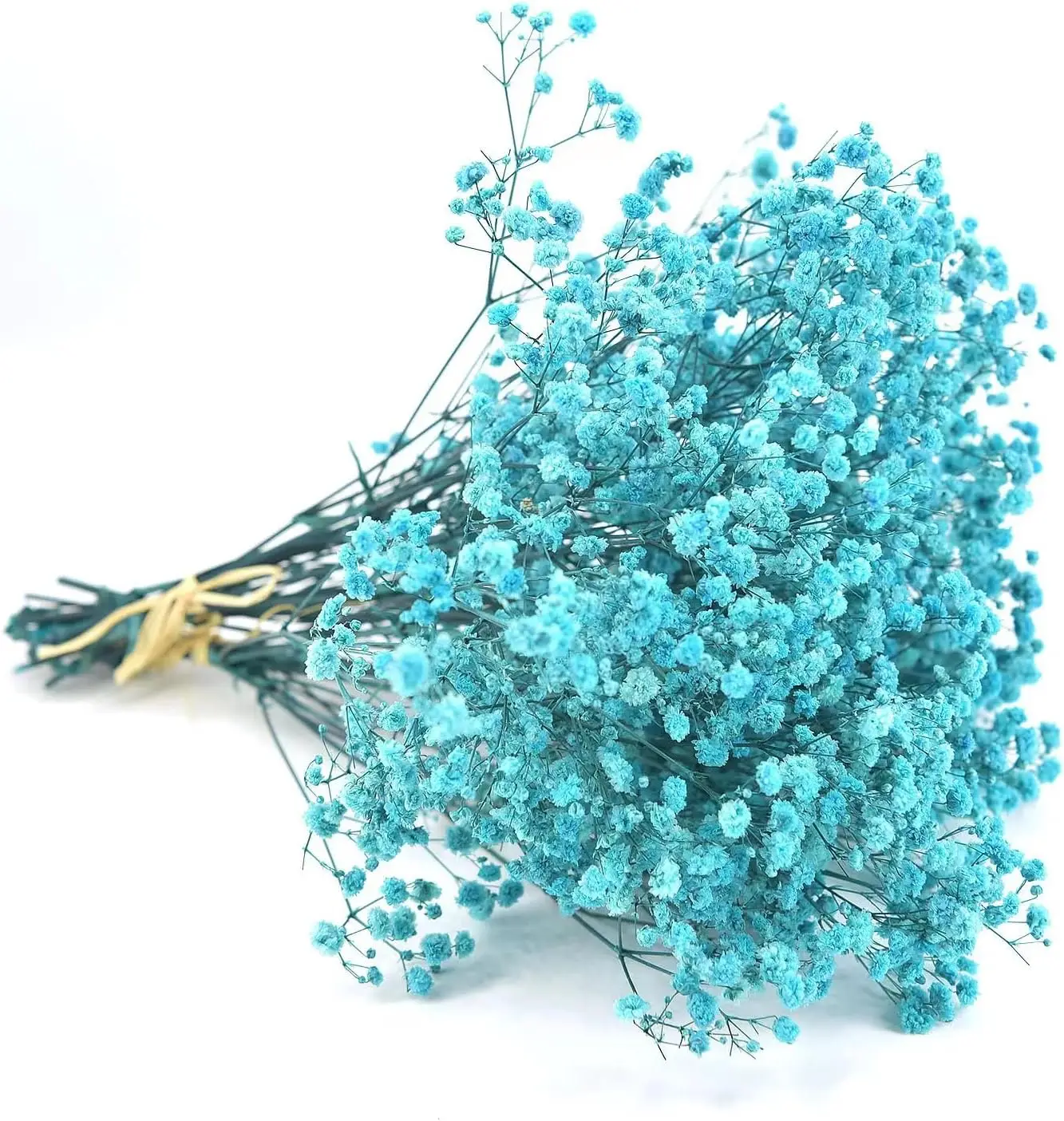 

Light Blue Baby's Breath Dried Flowers for Vase Arrangements, Home Decor, Parties, Weddings, DIY Crafts,outdoor decorwall decor