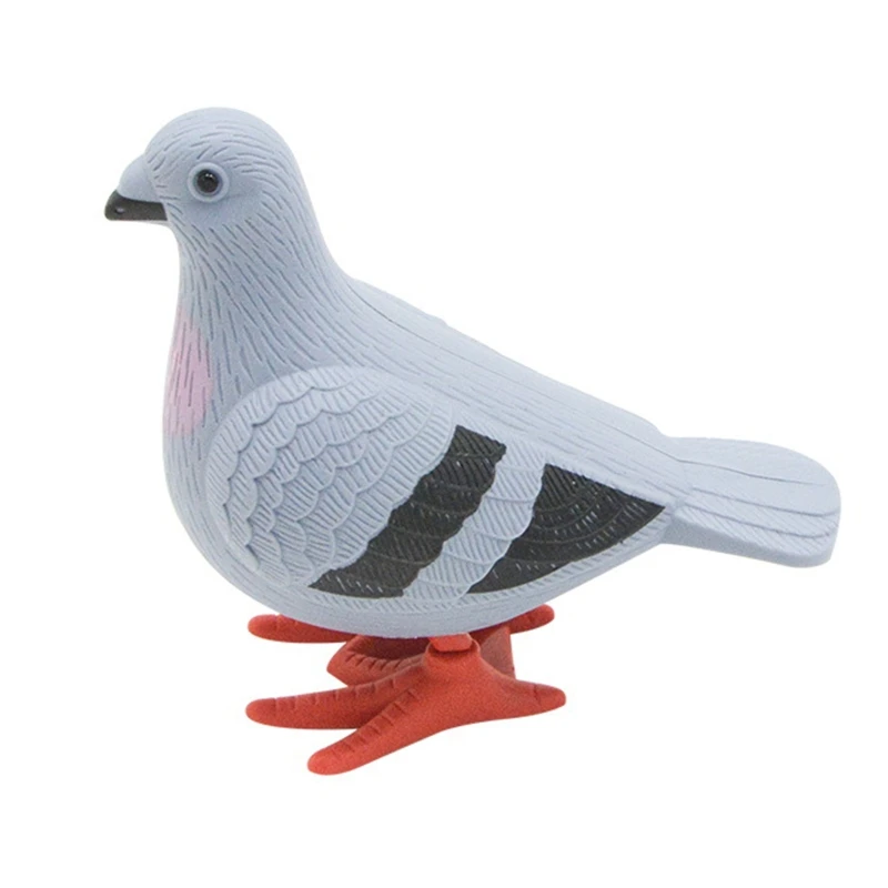 

D7YD Kids Pleasant Portable for Pigeon Design Friction Power Toy Baby Gifts Mood Gifts Tin Toy Party Favor Plastic Wind-up Toy