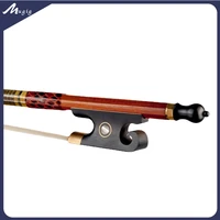 mugig 44 size violin bow pernambuco fiddle bows wblack ox horn frog mongolian horsehair straight violinist orchestra players
