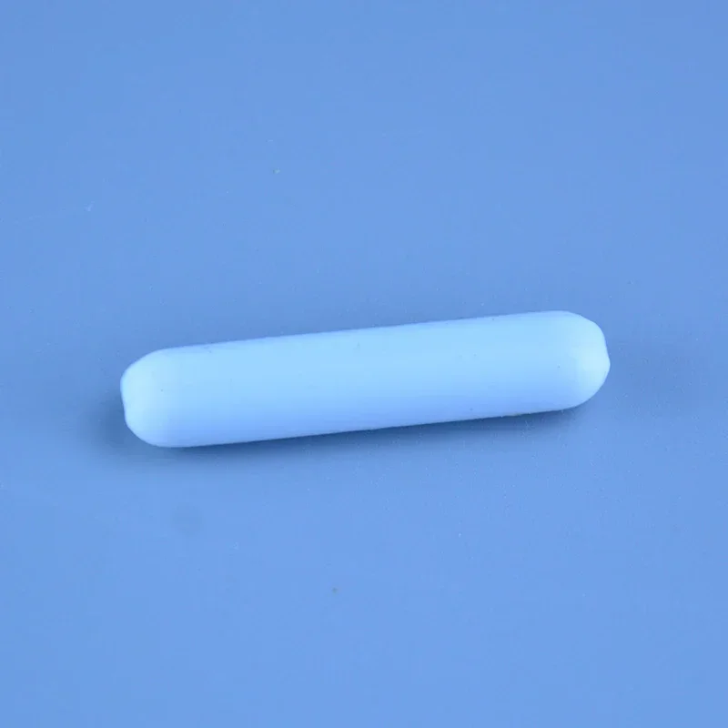 111 шт./лот лабораторная магнитная мешалка из ПТФЭ смесители белого цвета без