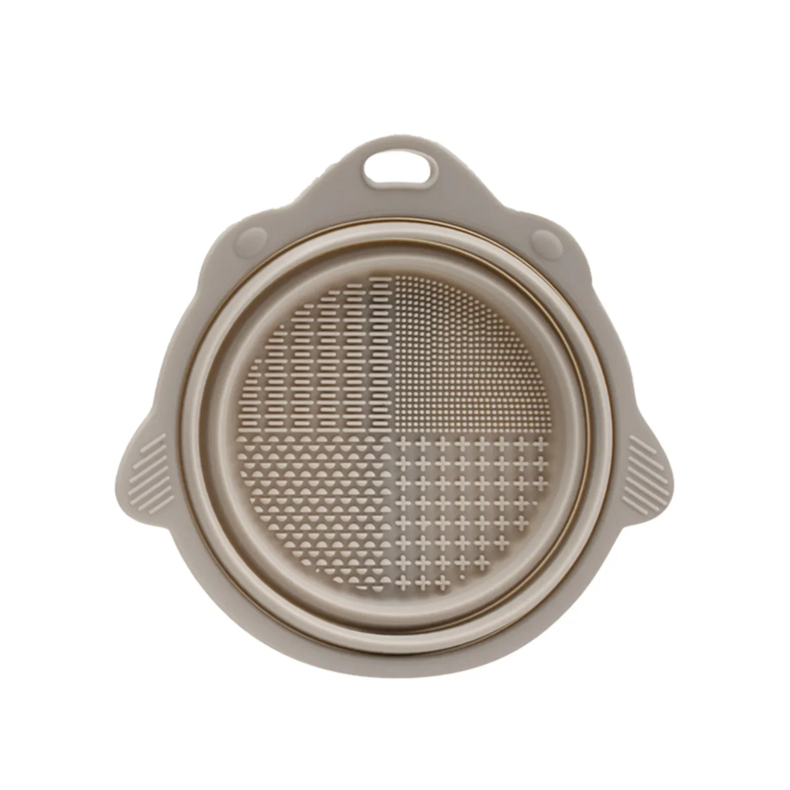 Складная Щетка Для Чистки Макияжа Скруббер Косметическая С Ковриком Подходит