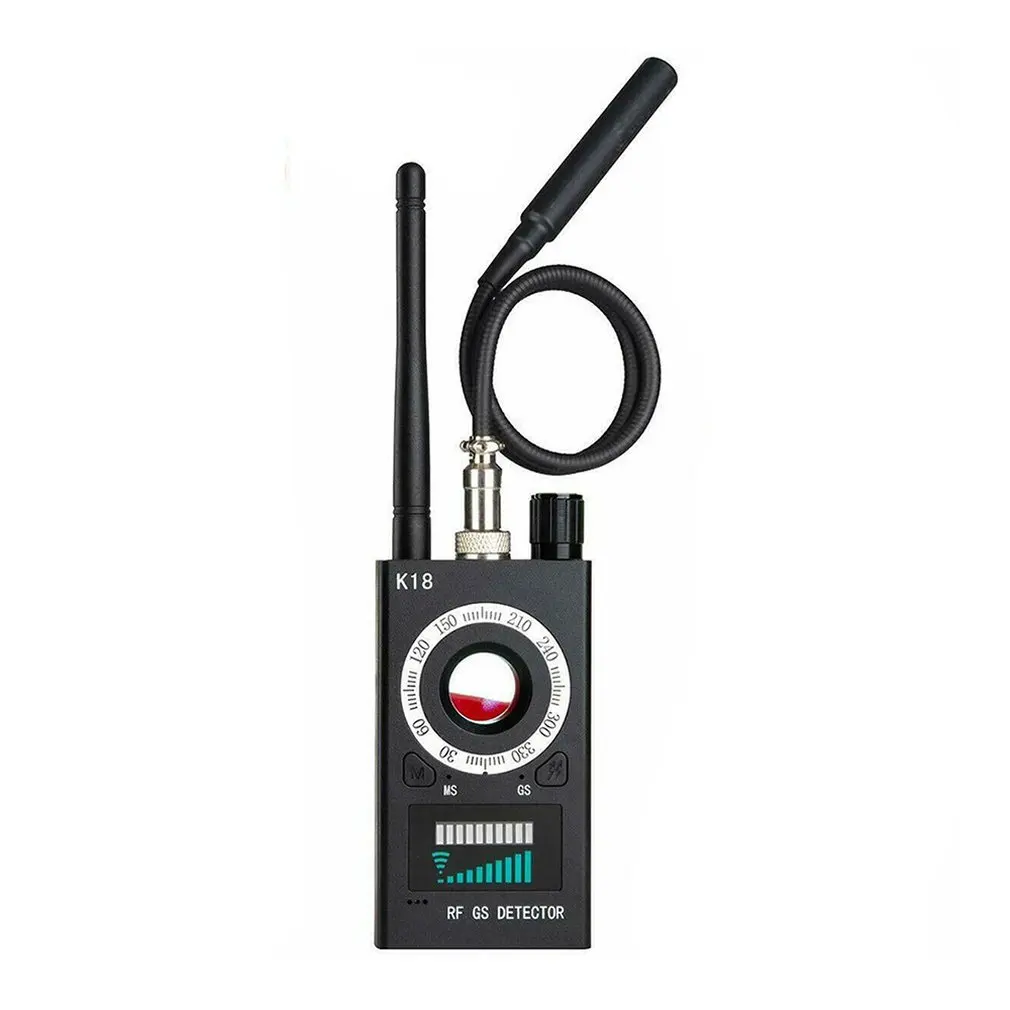 

Wireless Signal Detecter K18 Strong Magnetic GPS Detecters RF Signal Analyzers Anti-spy Analyzer Audio Bug Finder