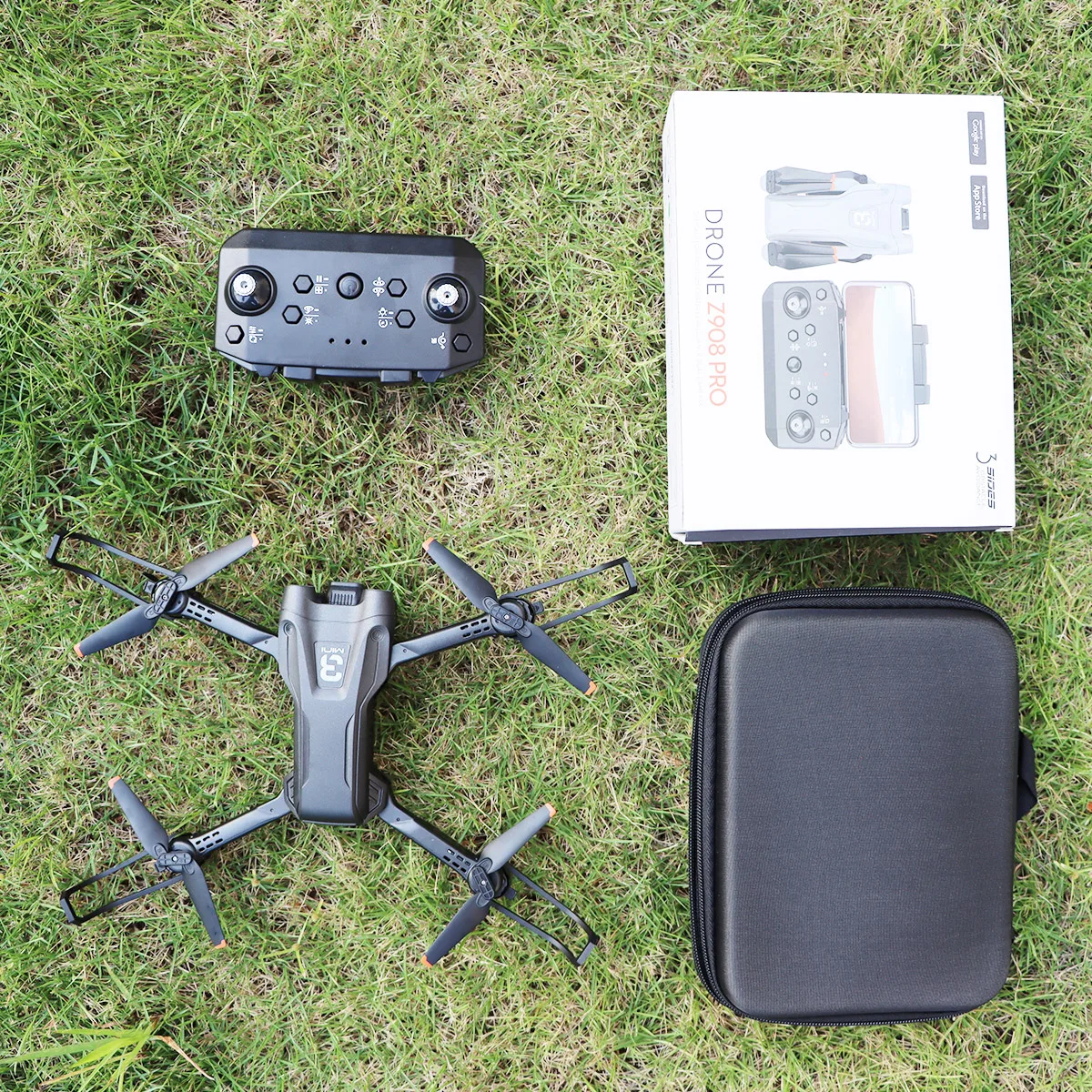 2023 HOT Z908 Pro Drone 2.4G WIFI мини-дрон 4k Профессиональное предотвращение препятствий