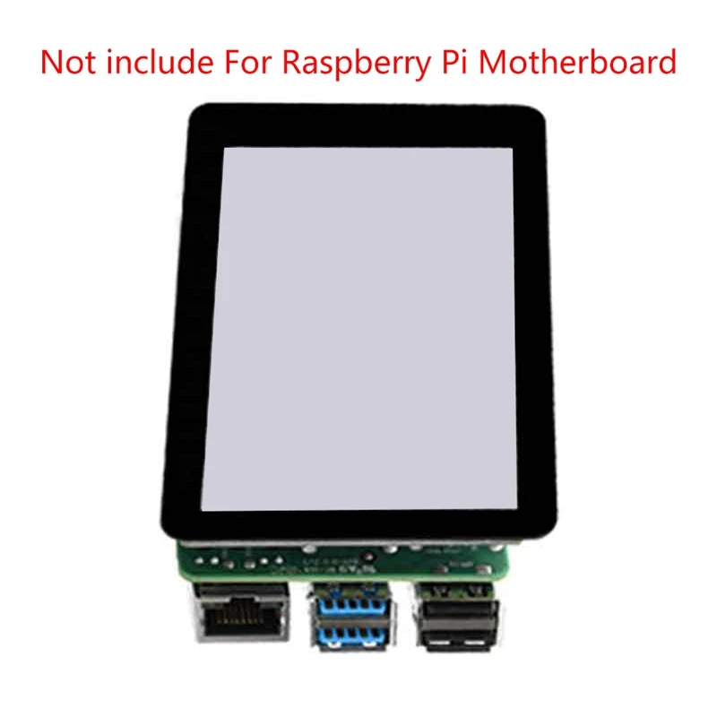 4-дюймовый IPS сенсорный экран монитор для Raspberry Pi 4B/3B + DSI ЖК-экран 480X800 емкостный |
