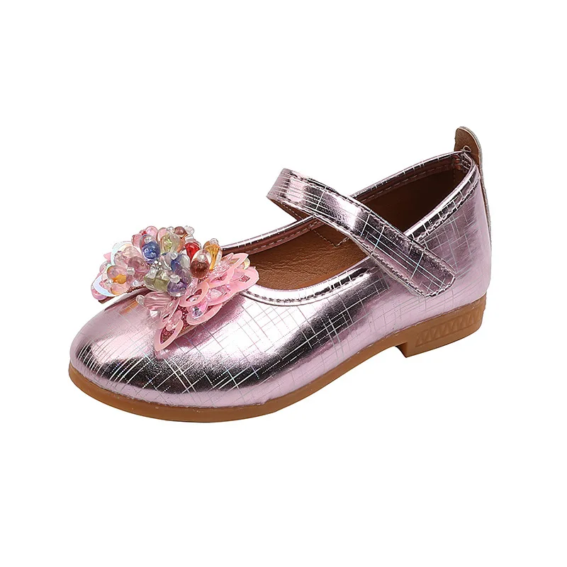 

Милая принцесса 2023, летняя милая мягкая юбка для девочек с бантом, маленькая блестящая однотонная фиолетовая плоская искусственная кожа с липучками на липучках для маленьких девочек, Мэри Джейн