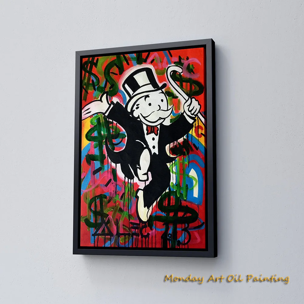 Ручная роспись искусство на холсте