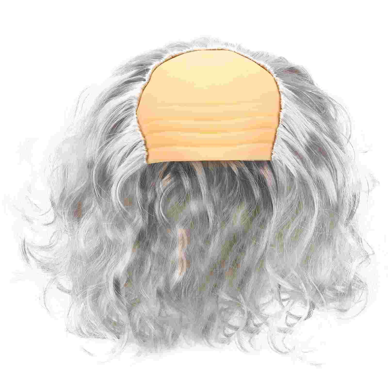 

Bald Funny Cosplay Party Role Play Costume Old Man Cosplay Prop