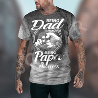 best papa ever print mens t shirt summer men tshirts 3d printed short sleeve fashion o neck top