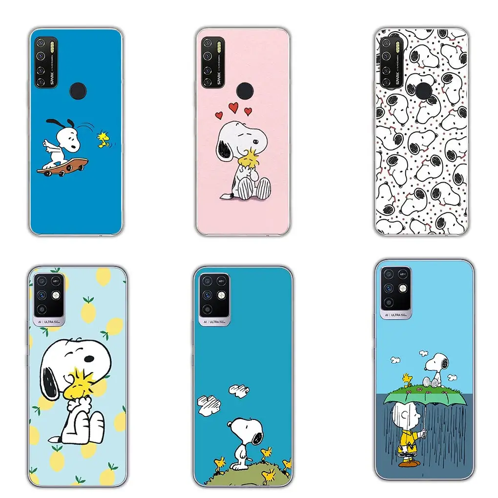 S-Snoopys собака мультфильм Funda мягкий корпус для Motorola Moto Edge 40 50 Pro 30 neo 20 Fusion Ultra Lite G85