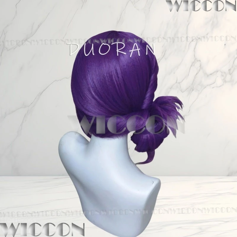 Kamishiro Rize аниме косплей реквизит женский фиолетовый длинный парик красные очки
