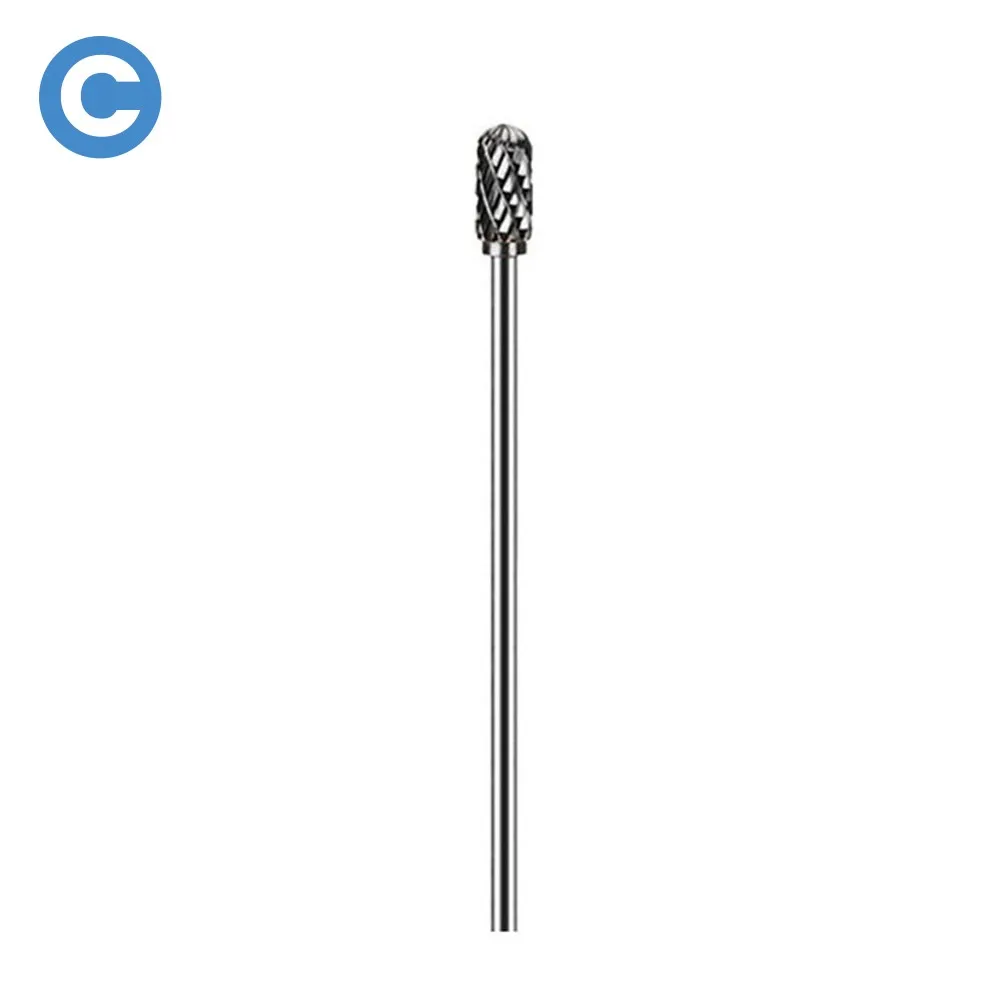 

11 Types 100mm 3mm Shank Grinding Head Double Cut Long Tungsten Carbide Hot