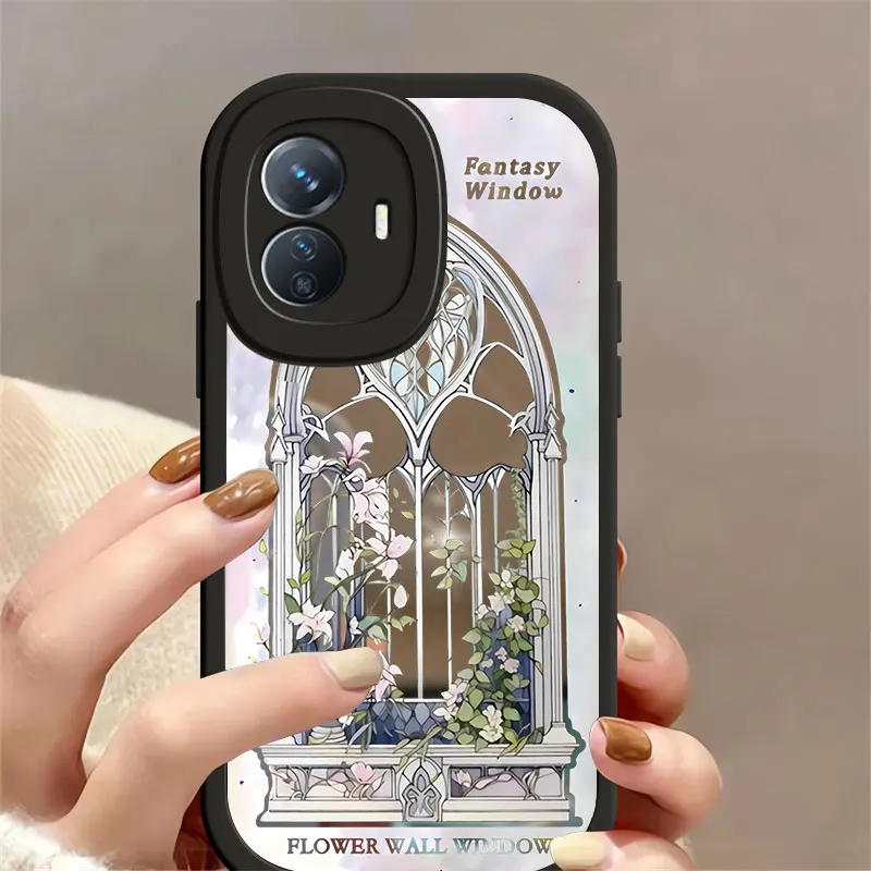 Чехол для телефона Vivo Y85 Y95 Y50 Y36 4G 5G Y53S Y51 2020 Y51A Y31 Y30 Y22 Y22S Y35 Y66 Y77 Y77E Зеркальный чехол