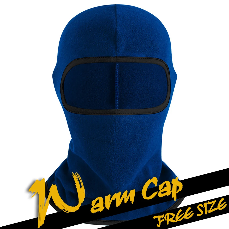 

GOBYGO Winter Outdoor Men Women Skiing Riding Balaclava Warmth Neck Protection Face Mask Windproof Climbing Cycling Sports Cap